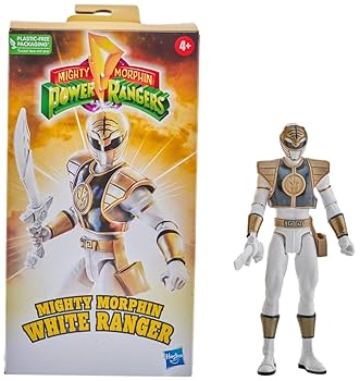 パワーレンジャー ライトニングコレクション 6インチマイティーモーフィンホワイト Power Rangers Lightning Collection MIGHTY MORPHIN WHITE