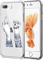 Vista 18 de CARLOCA Funda compatible con iPhone 11 Pro, patrón de grano de madera negro y rojo transparente con diseño de plástico transparente para iPhone 11