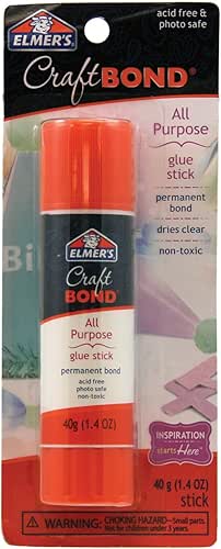 Elmer's CraftBond All Purpose Glue Stick, 40 Grams