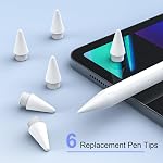 6 Pack Conseils de remplacement - Compatible uniquement avec Digiroot 13 mins Charge rapide Stylus Sensible et durable