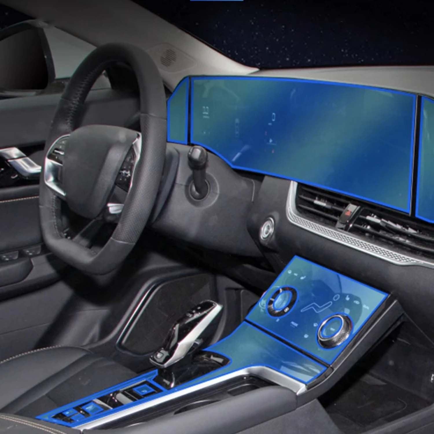 Film pour intérieur de voiture Besturn B70 voyagez sans rayures