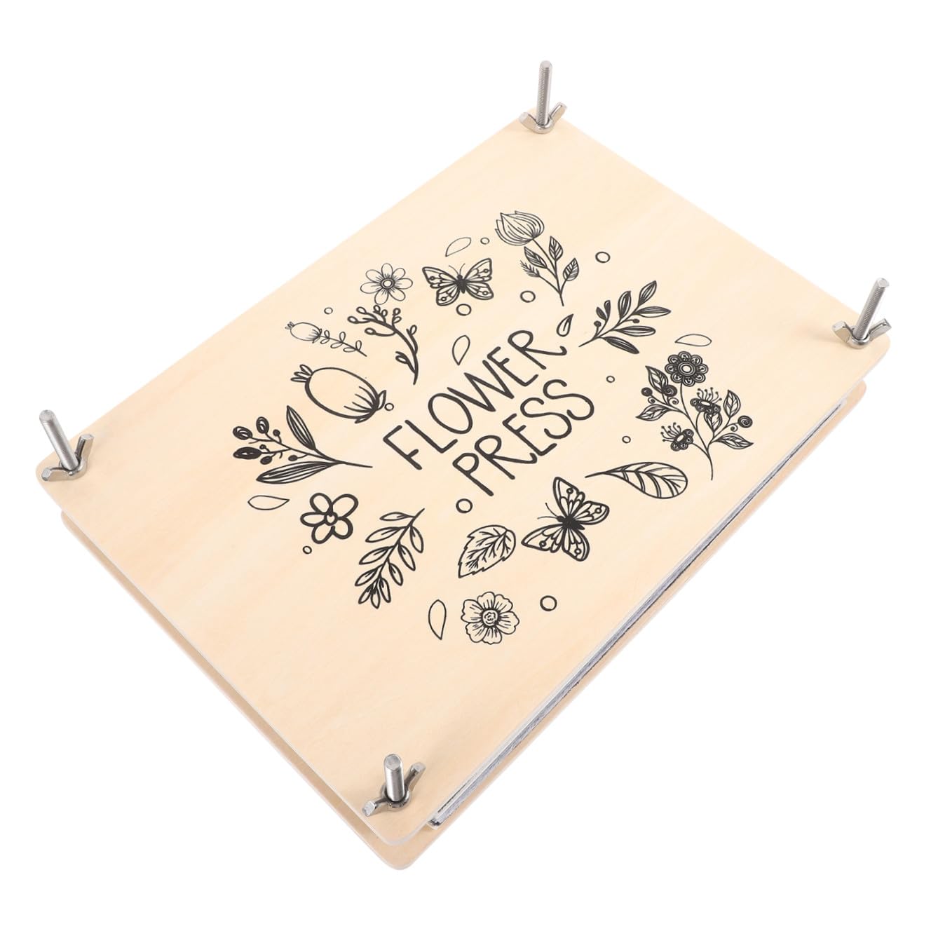 LABRIMP Blumenpressset mit Zubehör für Pflanzen Blumenpresse-set für DIY Presswerkzeug für Blumen Blättern und Früchte Inklusive Trocknungsgerät für Gepresste Trockenblumen