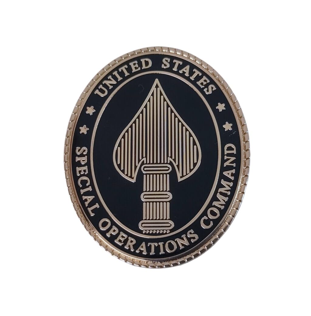 Reproduction large SIZE US UNITED STATES SPECIAL OPERATIONS COMMAND BADGE INSIGNIA PIN