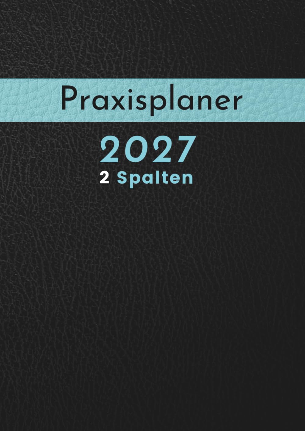 Praxisplaner 2027 2 Spalten: Großer Terminplaner 2027 mit 2 Spalten pro Tag für 2 Personen, Uhrzeit mit 15 Minuten Takt, 1 Woche pro Doppelseite für eine übersichtliche Terminplanung