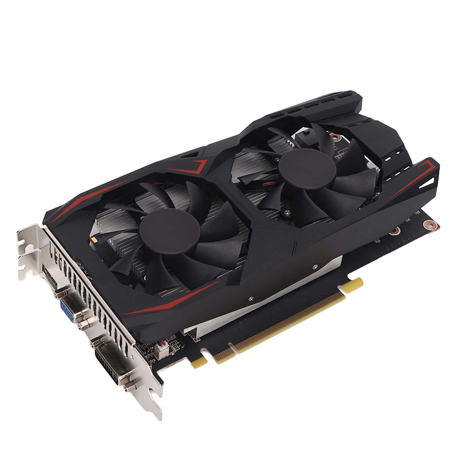 VBESTLIFE Tarjeta Gráfica GTX550Ti, 3GB 192Bit GDDR5 3400MHZ Tarjeta Gráfica para Juegos de Computadora de Escritorio, PCI Express 2.0, Ventilador de Refrigeración Dual