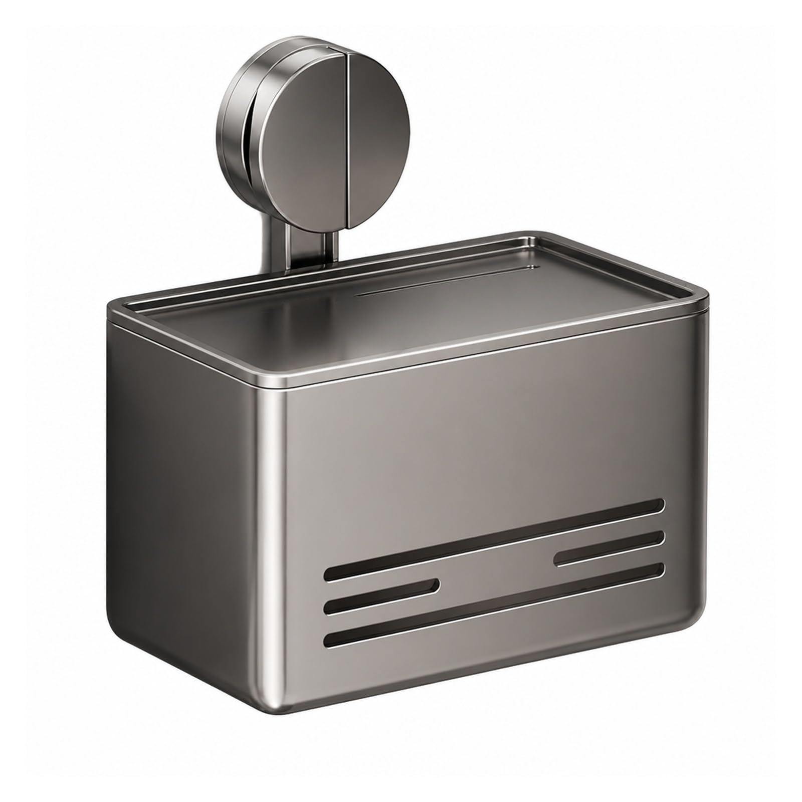 Toilet Roll Holder, Suction Cup Toilet Paper Holder With Drawer,for Bathroom