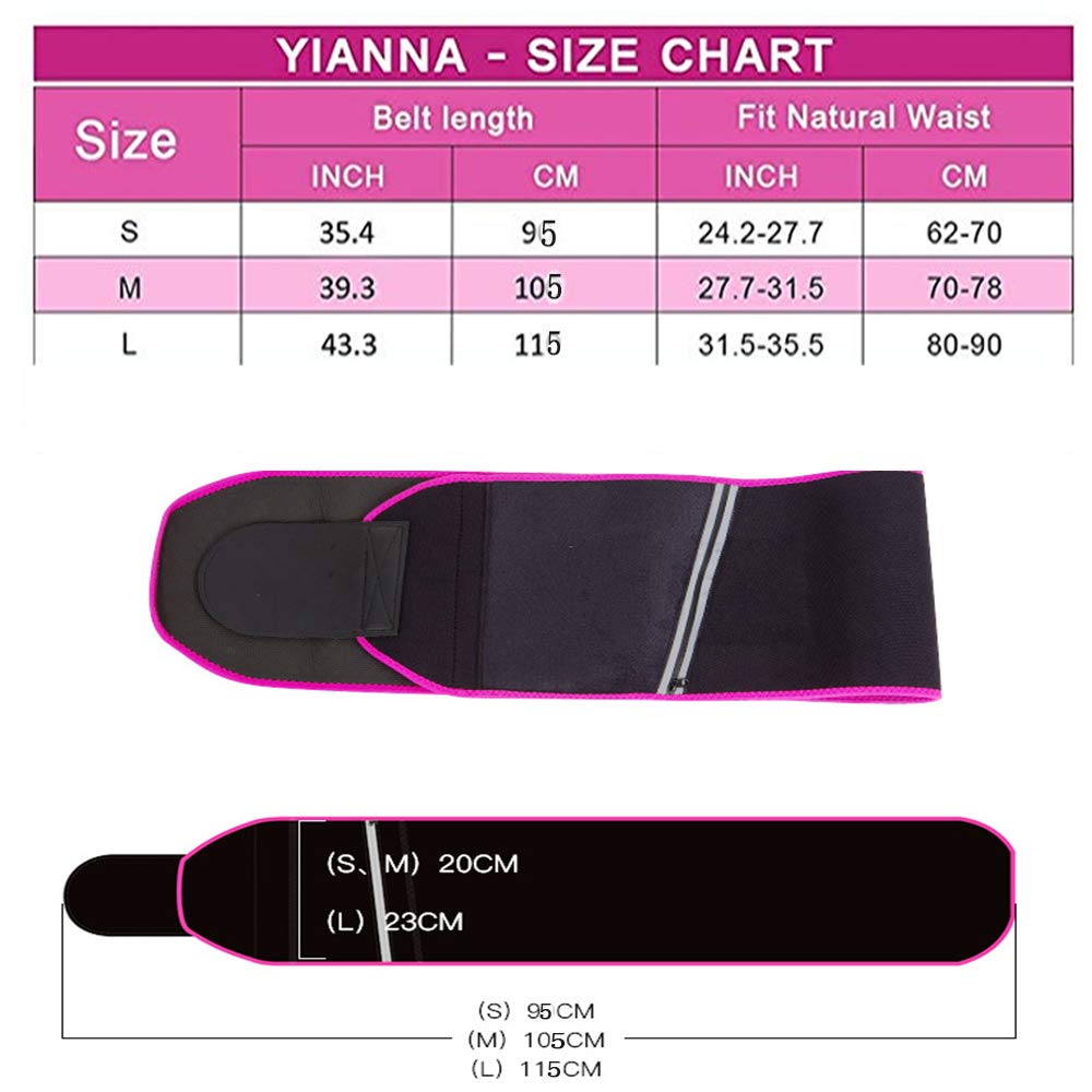 Ceinture De Sudation Néoprène Homme Femme | Amincissante Abdominale | Réglable Sport Fitness | Brûle Graisse