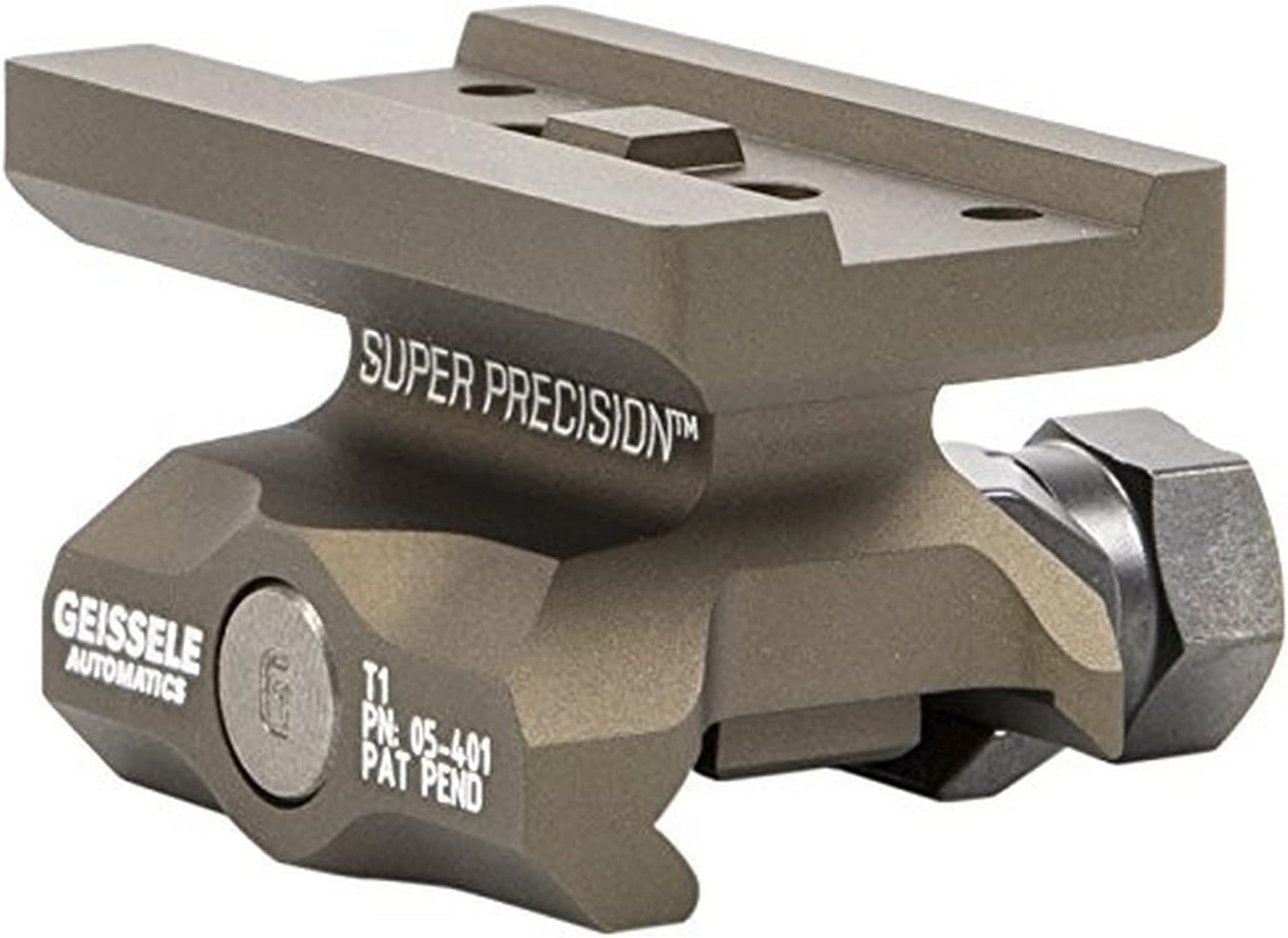 Geissele Automatics Super Precision T1 Series Optic Mounts Absolute Co-Witness, beige