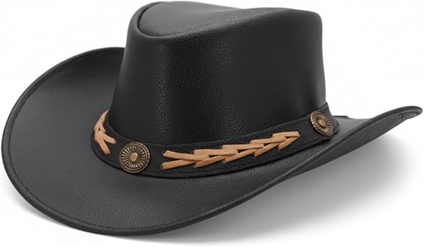 RESISTANCE Premium Australian Style Leather Cowboy Hat | Shapeable