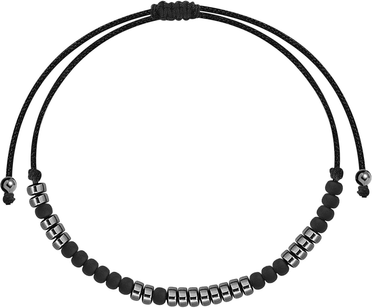 FEELMEM Matthew 19:26 Morse Code Bracelet Faith Jewelry Christian Gift Matthew 19:26 Bible Verses Gift - Image 2