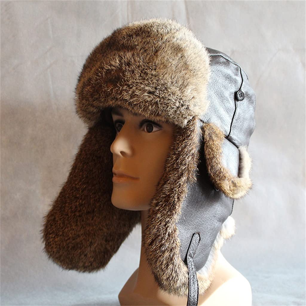 Weibliche Winter-Thunderbolt-Mütze, verdickter Radfahren-Gehörschutz Plus Fleece-Plüsch-warme Mütze (D 6 7/8)