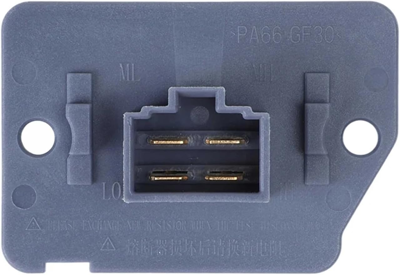 HVAC Blower Motor Resistor 9703508000 AC Heater Blower Motor Resistor Car 97128-3K000 Fit For Kia Soul 2010 2011-2012 L4 1.6L 2.0L Easy Installation
