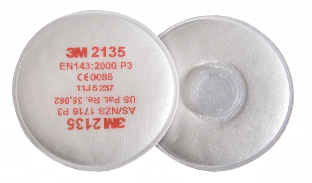 3M 2135 Lot de 10 filtres à particules solides et liquides Type P3R