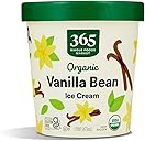 365 by Whole Foods Market, Organic Vanilla Bean Ice Cream, 1 pint