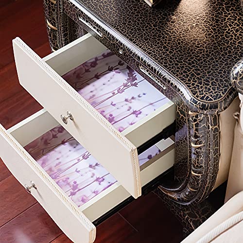 Scented Drawer Liners, 8 Sheets Lavender Non Adhesive Shelf Liners For Dresser, Drawers,Dresser Shelf, Perfect For Kitchen, Bathroom, Long-Lasting Home Fragrance, 16.53" X 22.83" (Lavender) #TOP5