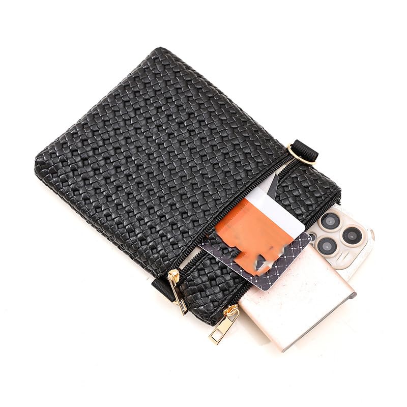 Small Crossbody Cell Phone Purse for Women Zipper Crossbody Bags Wallets Casual Shoulder Bags with Adjustable Strap2