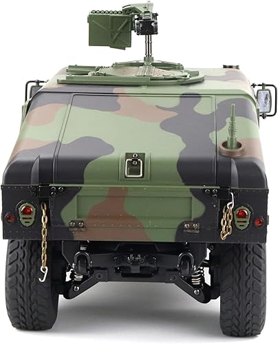 Miniatura 5 de Hg 110 RC Pickup Modelo 4Wd Rally Car Series Car Racing Crawler P407 Color blanco 2.4G RTR Motor