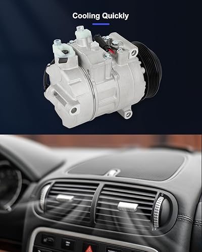 Miniatura 249 de ECCPP Compresor de CA 1999-2003 apto para Chevrolet Tracker para Suzuki Vitara 2.0L compresor de aire acondicionado