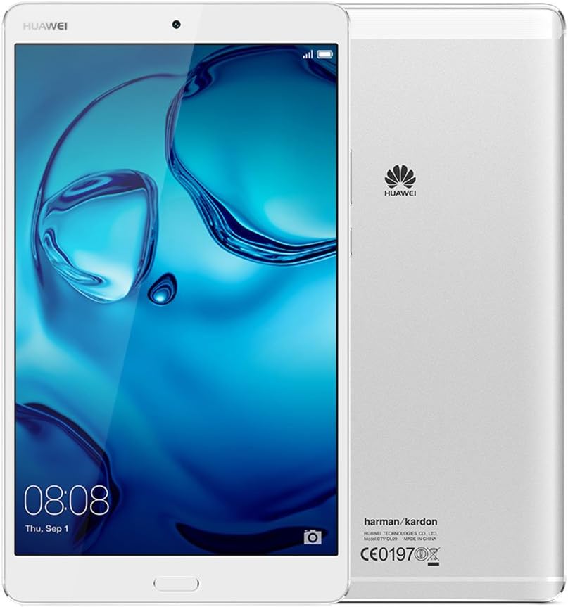 Huawei MediaPad M3 8.4-Inch Tablet - (White) (4 GB RAM, 32 GB SSD, Android)