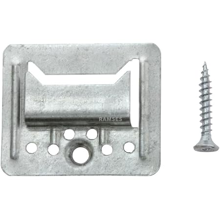 Profilholzkrallen extra stark inklusive Schrauben 5 mm Stahl verzinkt