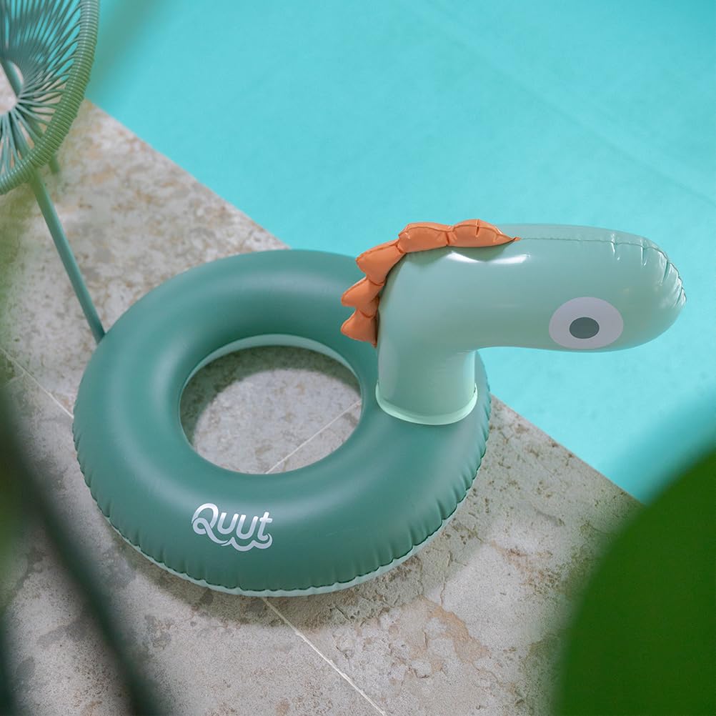 Quut – Boa Gonfiabile Dino – Boa Gonfiabile per Bambini 3-8 Anni – 60 cm – Vinile Durevole Non Tossico – Giocattolo Piscina per Ragazzi e Ragazze – Riutilizzabile e Riciclabile