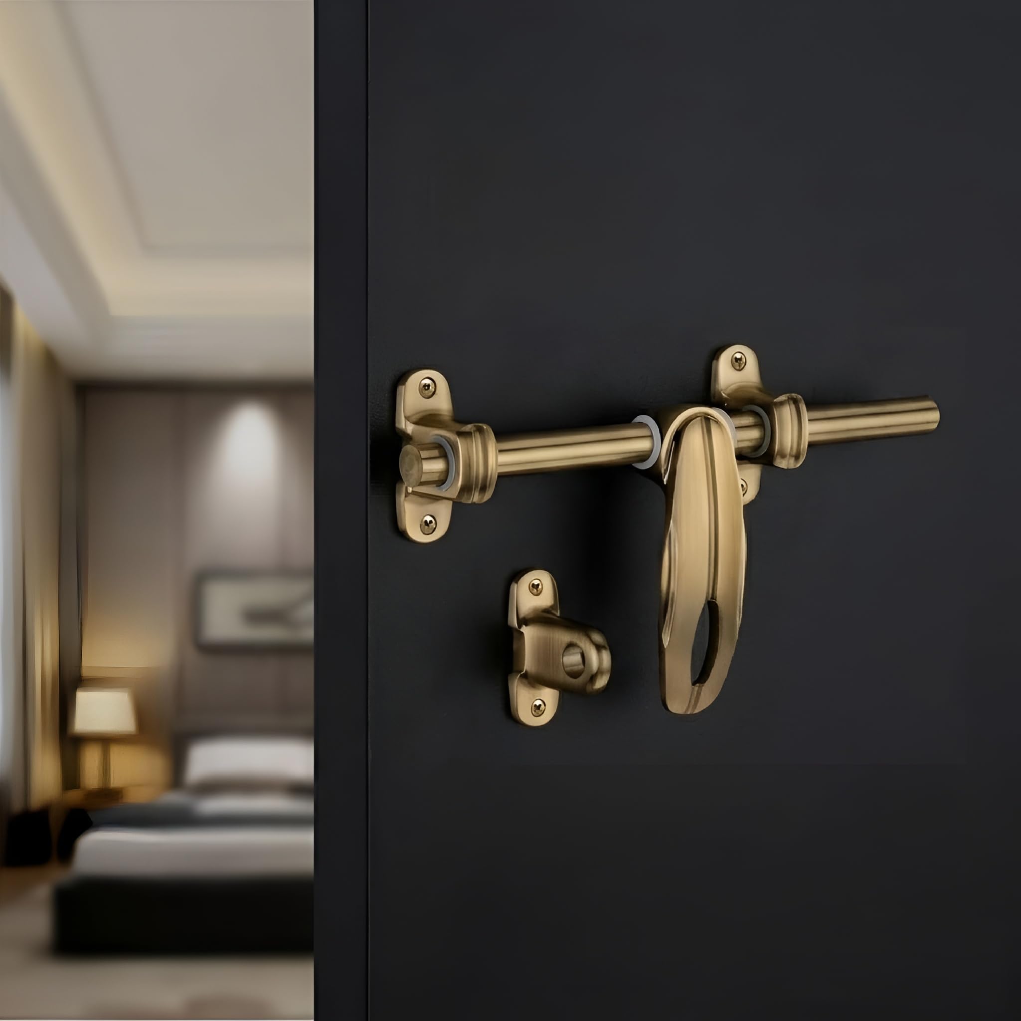 CENT Online Premium 12-Inch Antique Aldrop Door Bolt – Heavy Duty Zinc Alloy Door Latch for Main Doors & Bedrooms – Secure Sliding Bolt Lock with Antique Finish-image-14
