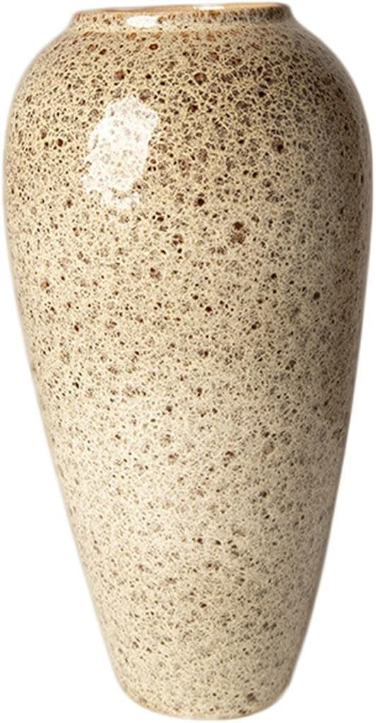 Vase Desktop Decorative Table Top Study Ceramic Dried Flower Simple Chinese Style Ornaments(W18 X H34cm)