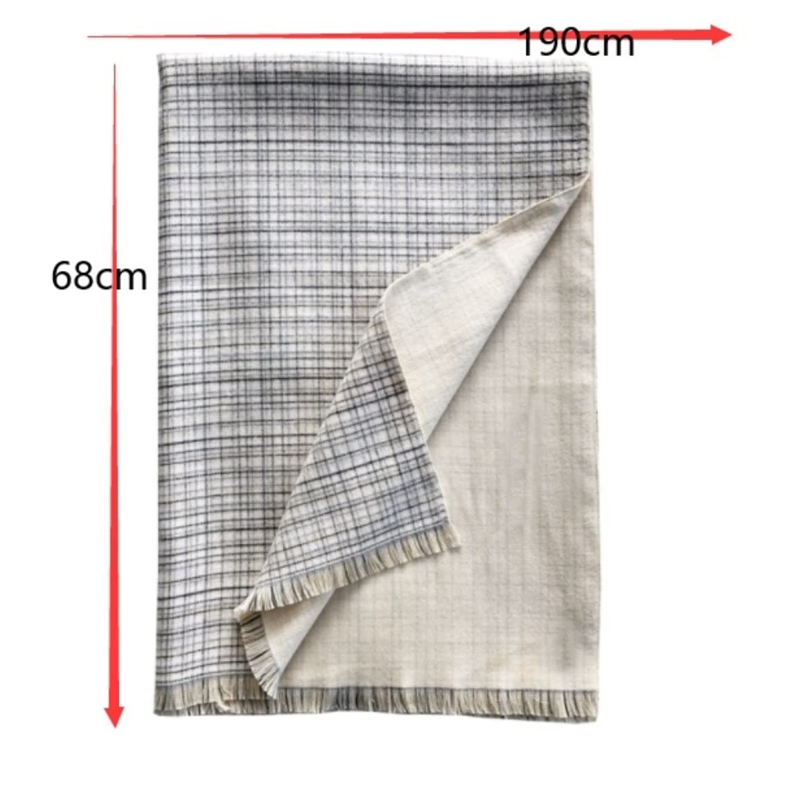Sciarpa Sciarpa Alla Moda Comoda E Calda Sciarpa A Doppia Faccia Autunno Inverno Scialle