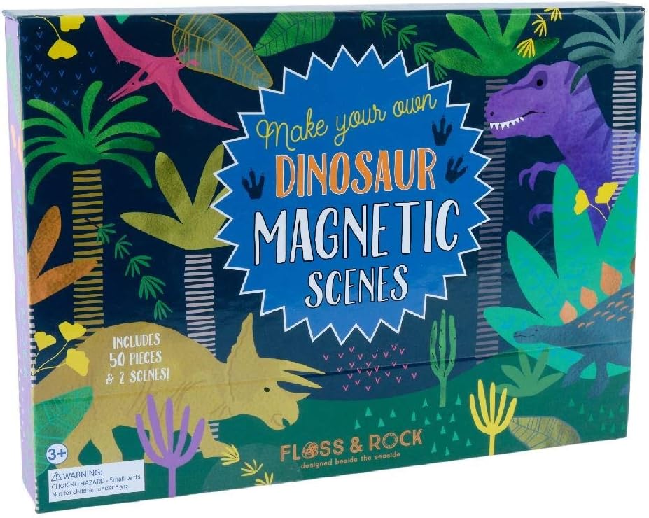 Floss & Rock 41P3644 Dino Magnetic Play Scenes