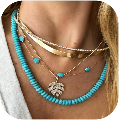 Long tiantian Starfish Necklace Conch Shell Necklace Earrings Set Gold Snail Shell Necklaces Seashell Ocean Jewelry Vacation Essentials Trendy Beach