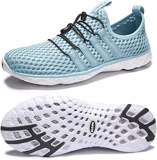 DLGJPA Women's Quick Drying Water Shoes for Beach or Water Sports Lightweight Slip On Walking Shoes
