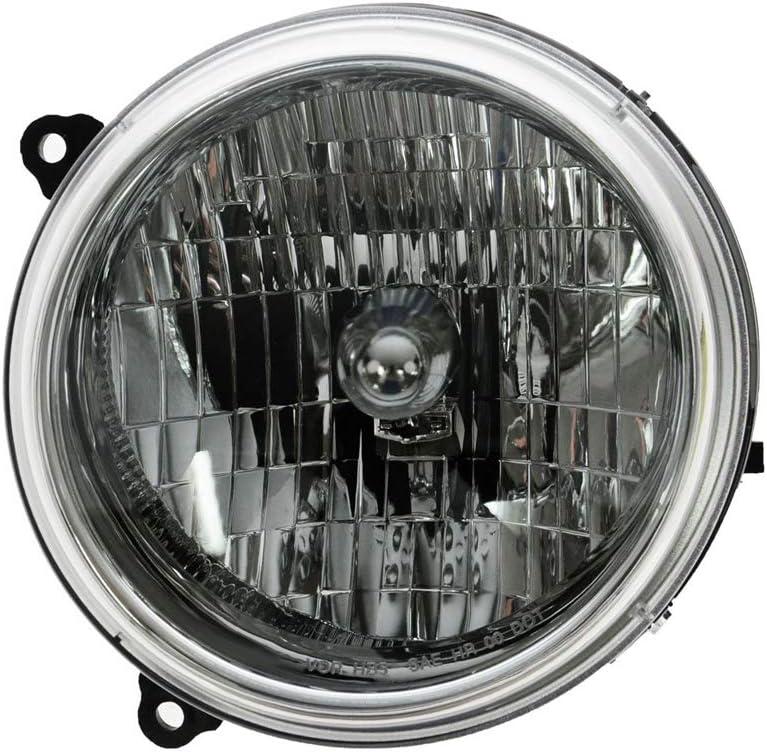 EPIC LIGHTING OE Style Replacement Headlight Assembly Compatible with Jeep 2002-2003 Liberty [ CH2502136 5101821AA ] Left Driver Side LH