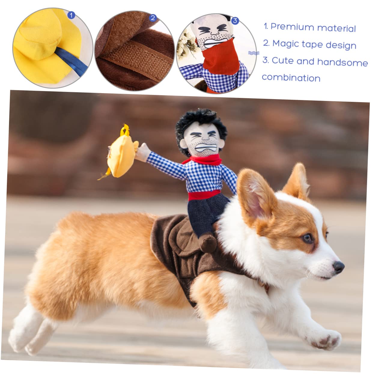Didiseaon 2 Pz abbigliamento cane vestitino cane costume da compagnia pigiama per cuccioli tuta da cavaliere per animali domestici abbigliamento per animali domestici il cane
