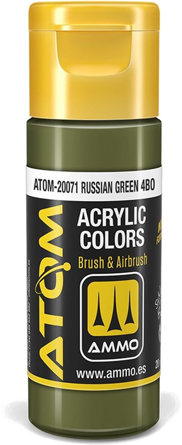 Mig Jimenez Green Atom Color Russian 4Bo