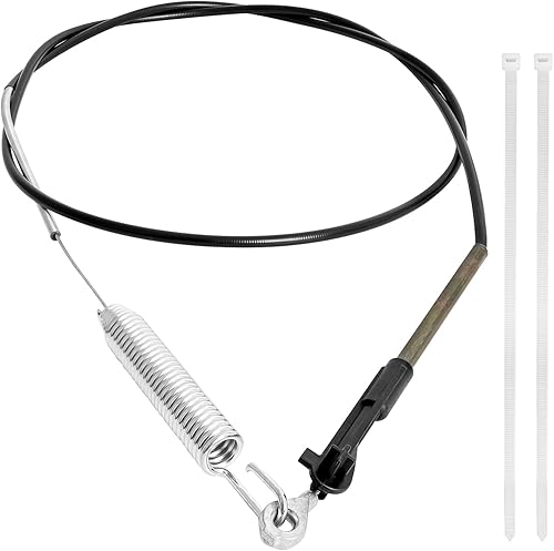 133-1998 Cable de freno compatible con cortacésped Toro TimeMaster 21199 20976 20978 21200 21199HD 21811 21810 - Cable de freno de hoja con 2