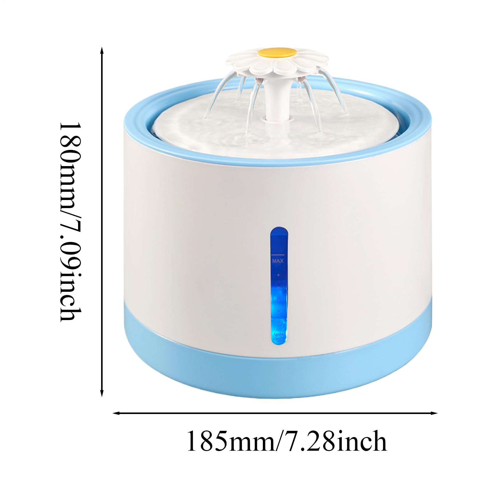 Dispensador de agua para perros Recargable