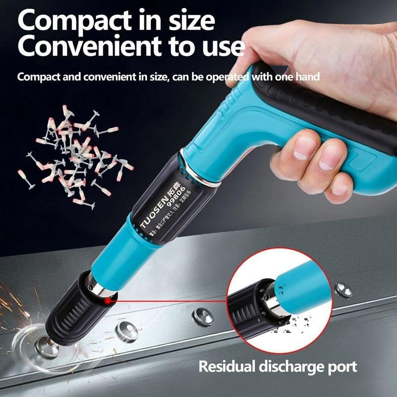 Generic Round Nails Wall Fastening 100pcs Stainless Steel Nail Shooter Nails Wall Fastening Tool for Concrete Ceiling Cable Ducts - (As Show)