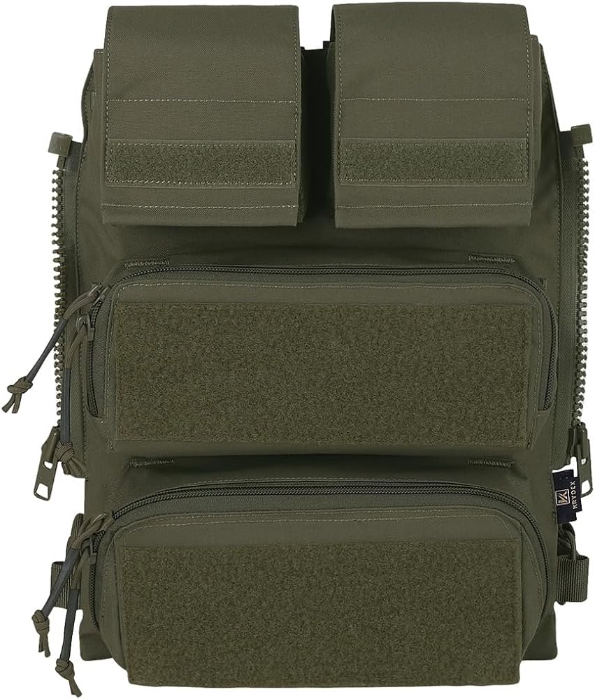 バッグ Zi Amazon.com: KRYDEX Tactical Modular Zip On Backpack for Vest JPC2