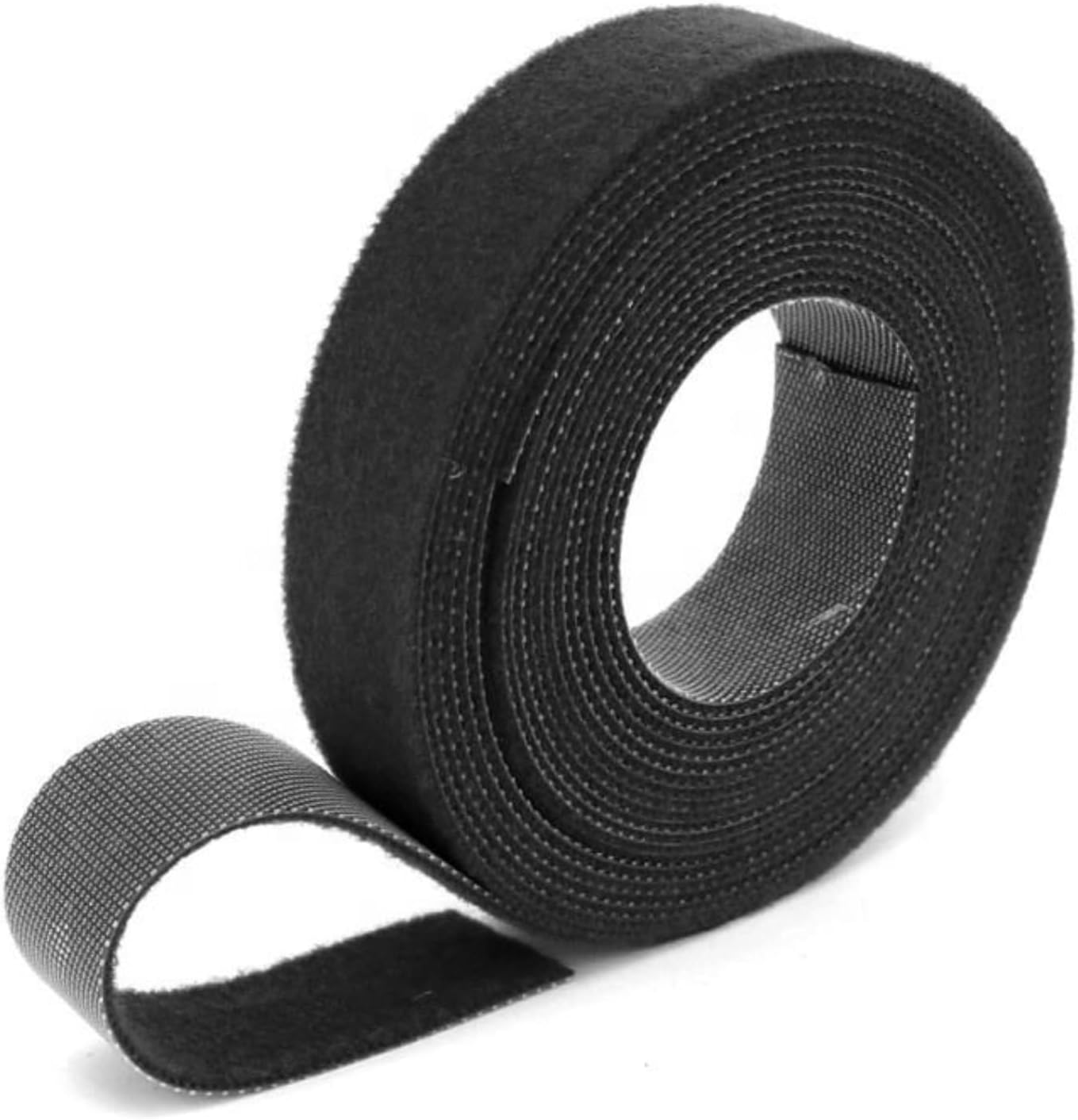 2 Pack 16Ft Adjustable Cable Straps 1.5cm x 5m Hook and Loop Fastening Straps, Reusable Cord Management Ties, Ideal for Home, Office, and Travel