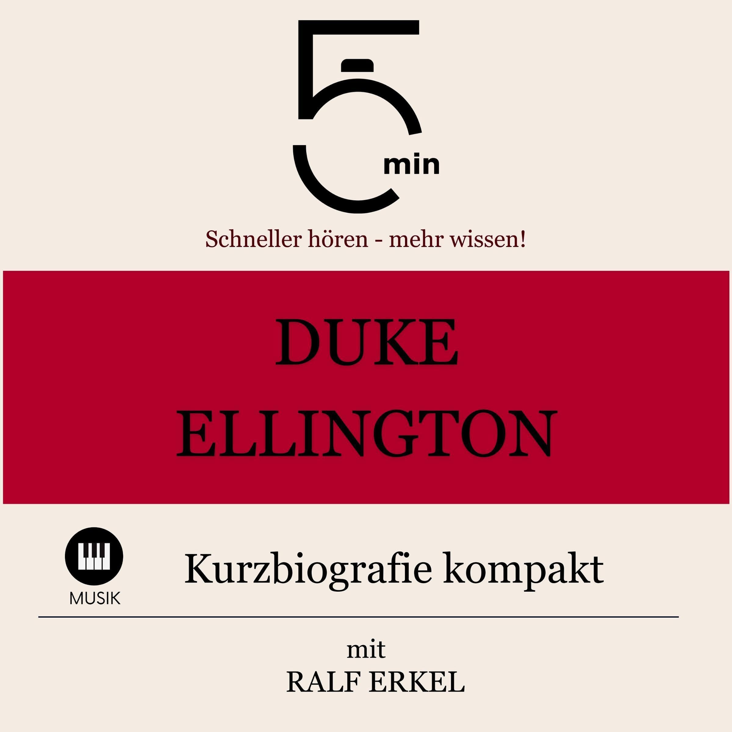 Cover art for Duke Ellington - Kurzbiografie kompakt