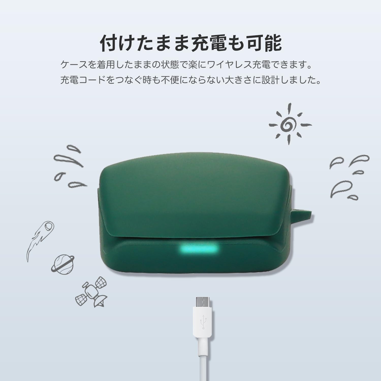 Amazon | Audio Technica ATH-TWX7 用 ケース YAJOJO ワイヤレス