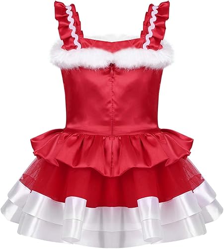 Miniatura 2 de Agoky Vestido de Navidad para bebés, niñas, con tutú de fiesta