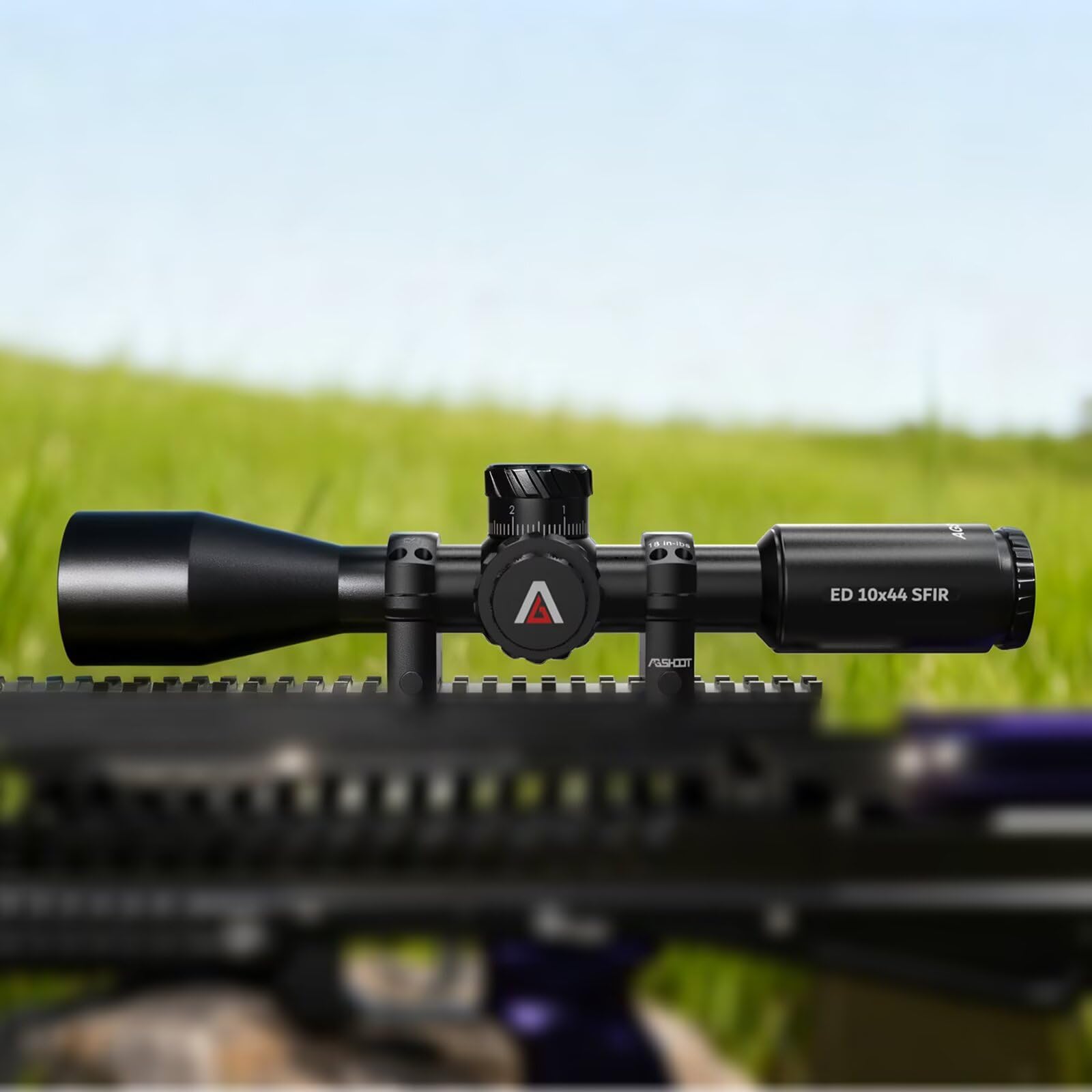 AGSHOOT Anelli per Ottica 30mm Profilo Alto Attacco Slitta Picatinny Altezza Centrale 31mm