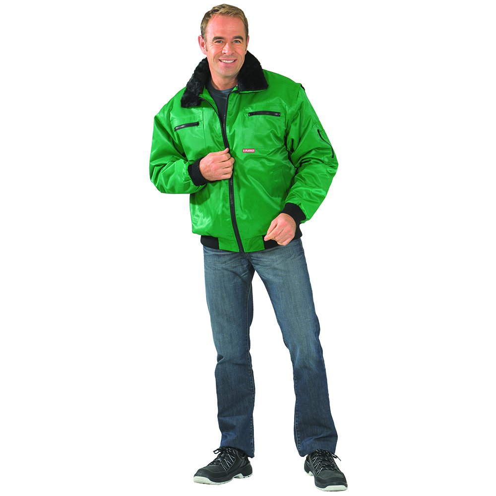 Planam Größe S Herren Outdoor Winter Gletscher Comfortjacke grün 361044