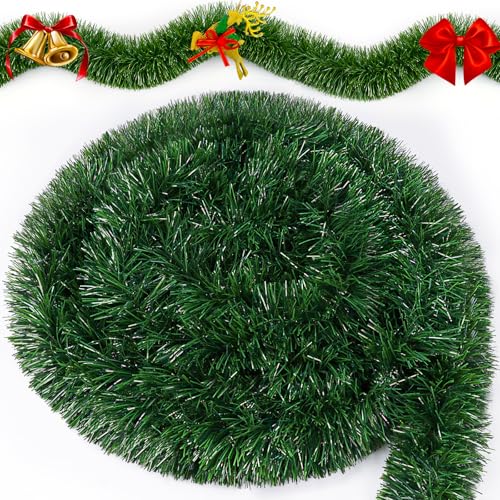 Tannengirlande Weihnachtsgirlande Girlande Tannengrün - 15M...