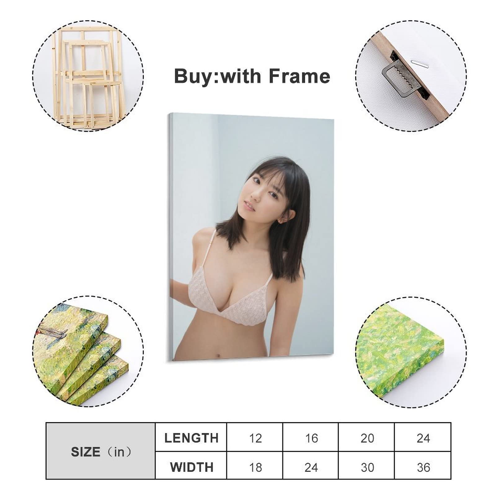 Amazon.co.jp: 沢口愛華ビキニポスターかわいい写真アートパネル