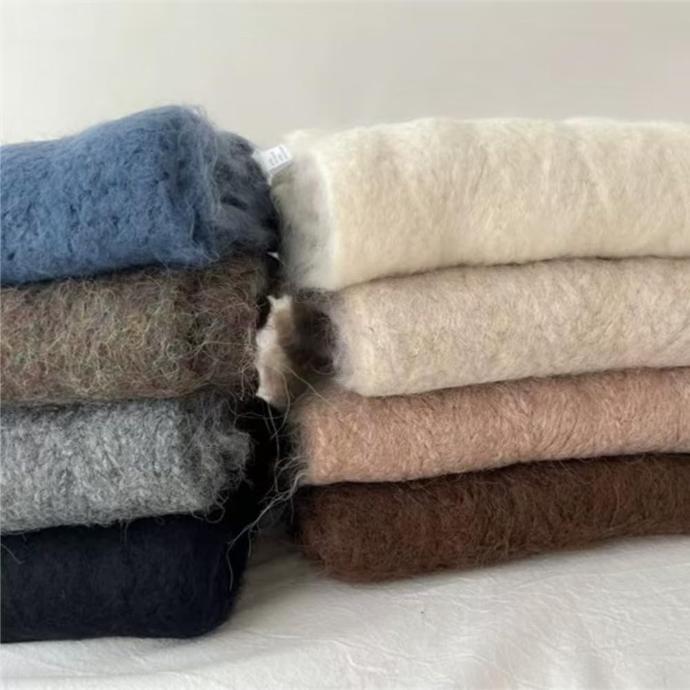 Premium Comfort Luxury 100% Alpaca Wool Warm Neck Scarf For Women Shawl Wraps Winter Scarves Blanket Soft Lightweight - Image 4