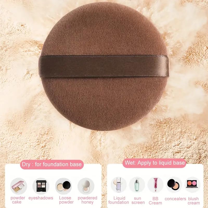 KUORYZAL Brown Makeup Brushes Set Professional 47Pcs Premium Synthetic for Foundation Concealer Blush Eyeshadow Powder Contour Makeup Brush Kit Face Eye Make up Brushes & Tools - image 6