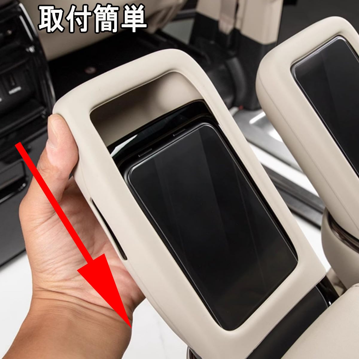 Amazon.co.jp: solaay 新型 トヨタ専用 アルファード40系 後席