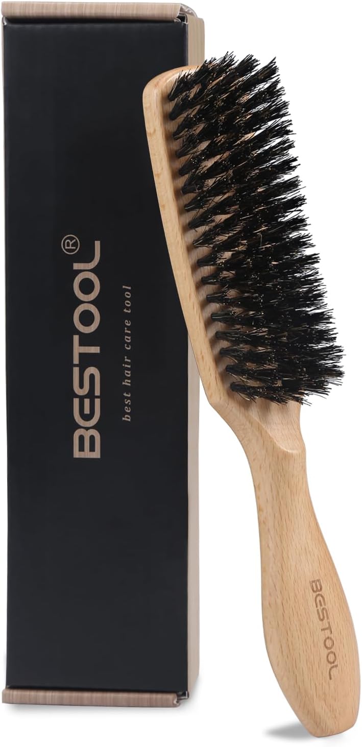 BESTOOL Hair Brush, Boar Bristle Hair Brush for Women Men Children